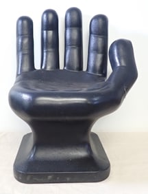Hand Shaped Chair Signed !
