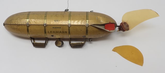 Lehmann EPL-1 Tin Wind-up Airship / Zeppelin