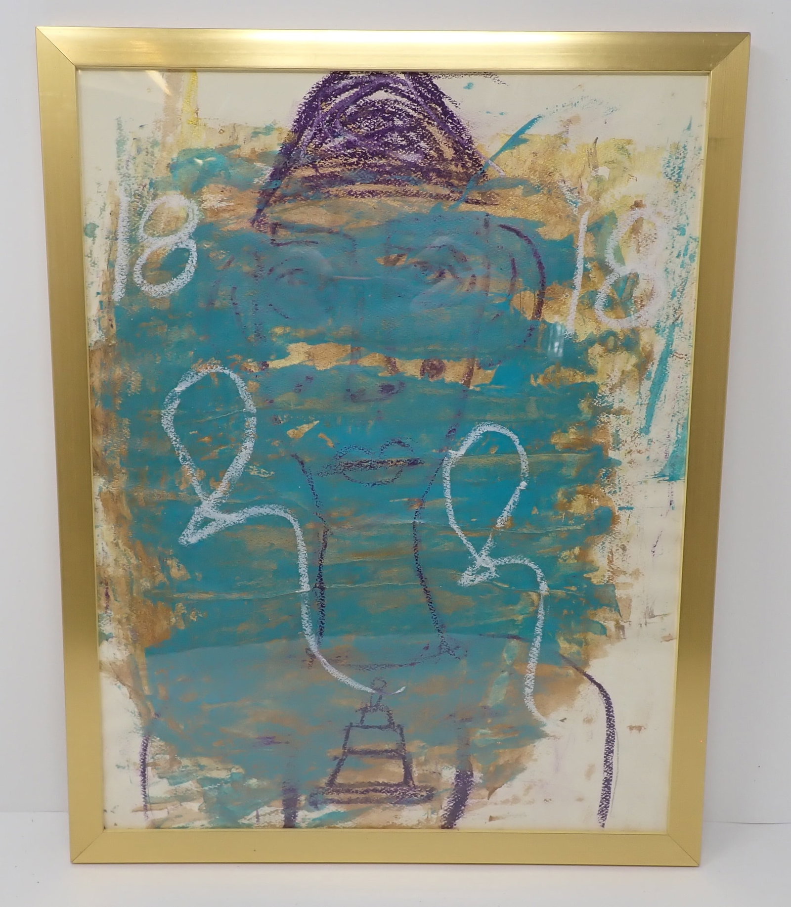 Caleb Strnad Outsider Art: Approx 11 3/4" x 14 3/4". Shipping available