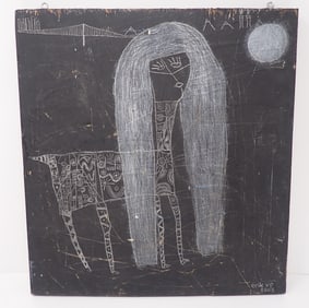 Erik Von Ploennies 2008 Drawing On Board
