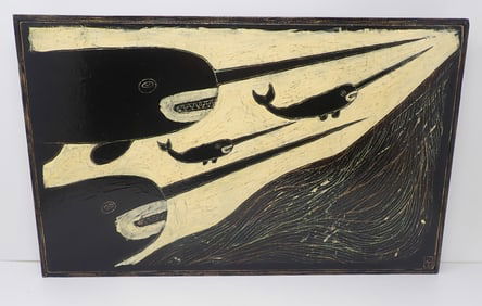 Joe Engel Acrylic on Wood