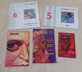 Outsider Art Booklets incl Dion Hitchings