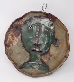 Tin Outsider Art Sculpture