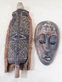 Kirdi Shield & Tribal Face Mask