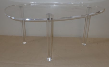 Lucite End Table