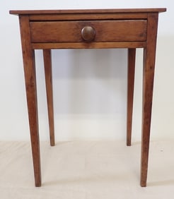 One Drawer Stand w/ Pegged Top
