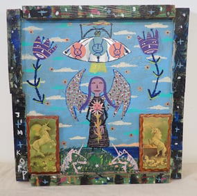 Jim Kopp Outsider Art Mixed Media