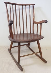 Primitive Windsor Rocking Chair