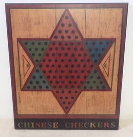 Warren Kimble Chinese Checkers Wall Art
