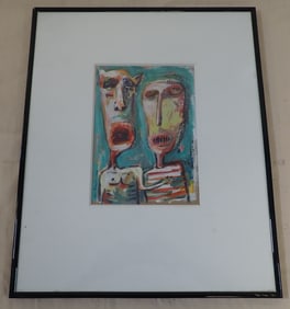 Kim Robertson Acrylic on Cardboard