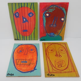 Robert Bob Hoke Outsider Art Paintings