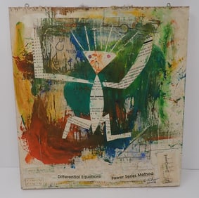 2006 Erik Von Ploennies Mixed Media on Board