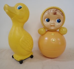 Roly Poly & Marx Squeeze Toy Duck