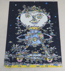 Charles Smith Outsider Art Acrylic