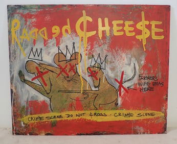 Scott Patterson 3 Blind Mice Acrylic on Board