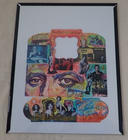 Dion Hitchings Outsider Art Collage