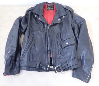 Oakbrook Sportswear Leather Motorcycle Jacket