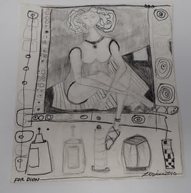 2010 Levine Drawing For Dion