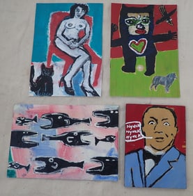 T-marie Nolan Acrylics on Paper & Board