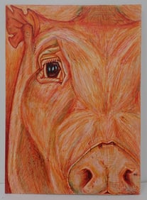 2014 Dion Hitchings Pig Art