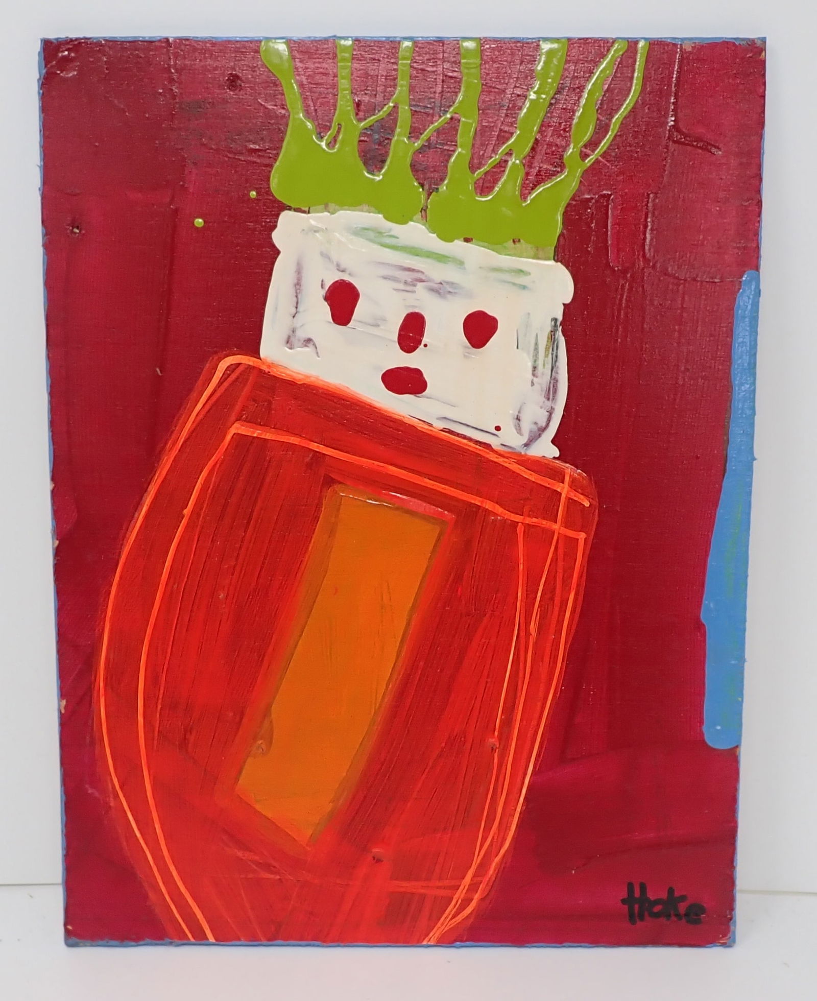 2015 Robert Bob Hoke Carrot King Painting (1 of 3)