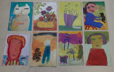 Kim Robertson Acrylics Paintings & Collages