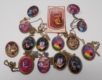 Schmutzerland Pendants , Brooches, & Ring