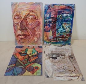 Dion Hitchings Outsider Art on Cereal Boxes