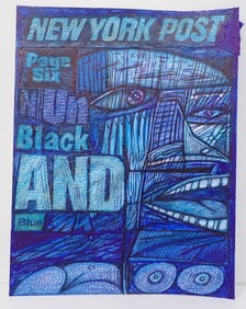 Dion Hitchings New York Post Outsider Collage