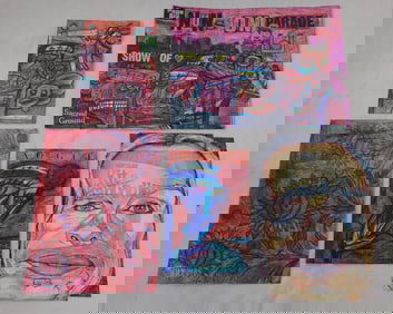 Dion Hitchings Outsider Art Collages
