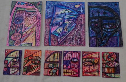 Dion Hitchings Nuns Outsider Art