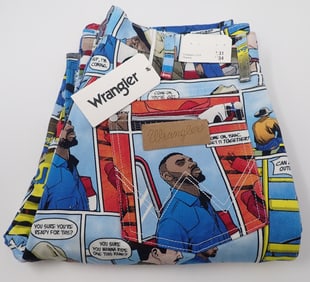 Wrangler Cowboy Cut Western Comic Jeans