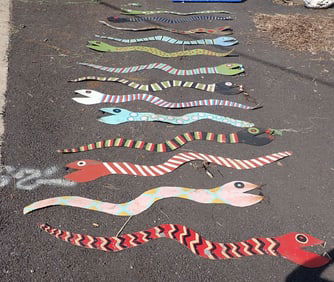 Outsider / Folk Art Snakes