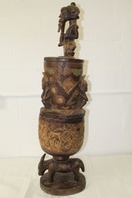 Kuba Medicine Pot Congo