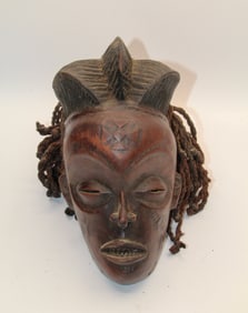 Mwana Pwo Chokwe People Central Africa Mask
