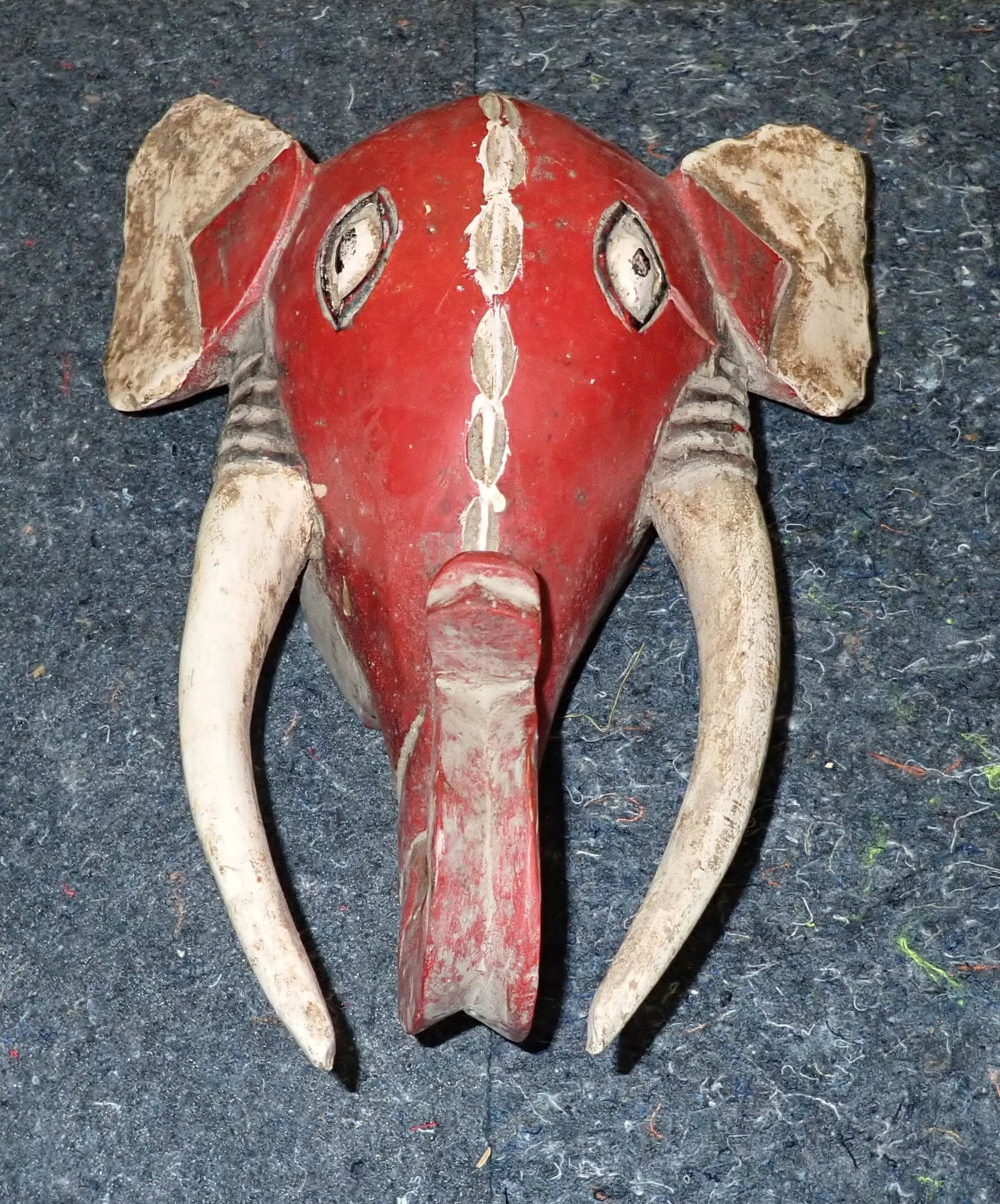 Guru Elephant Childrens Mask: Apprx 9 1/2" x 11 1/2". Shipping available