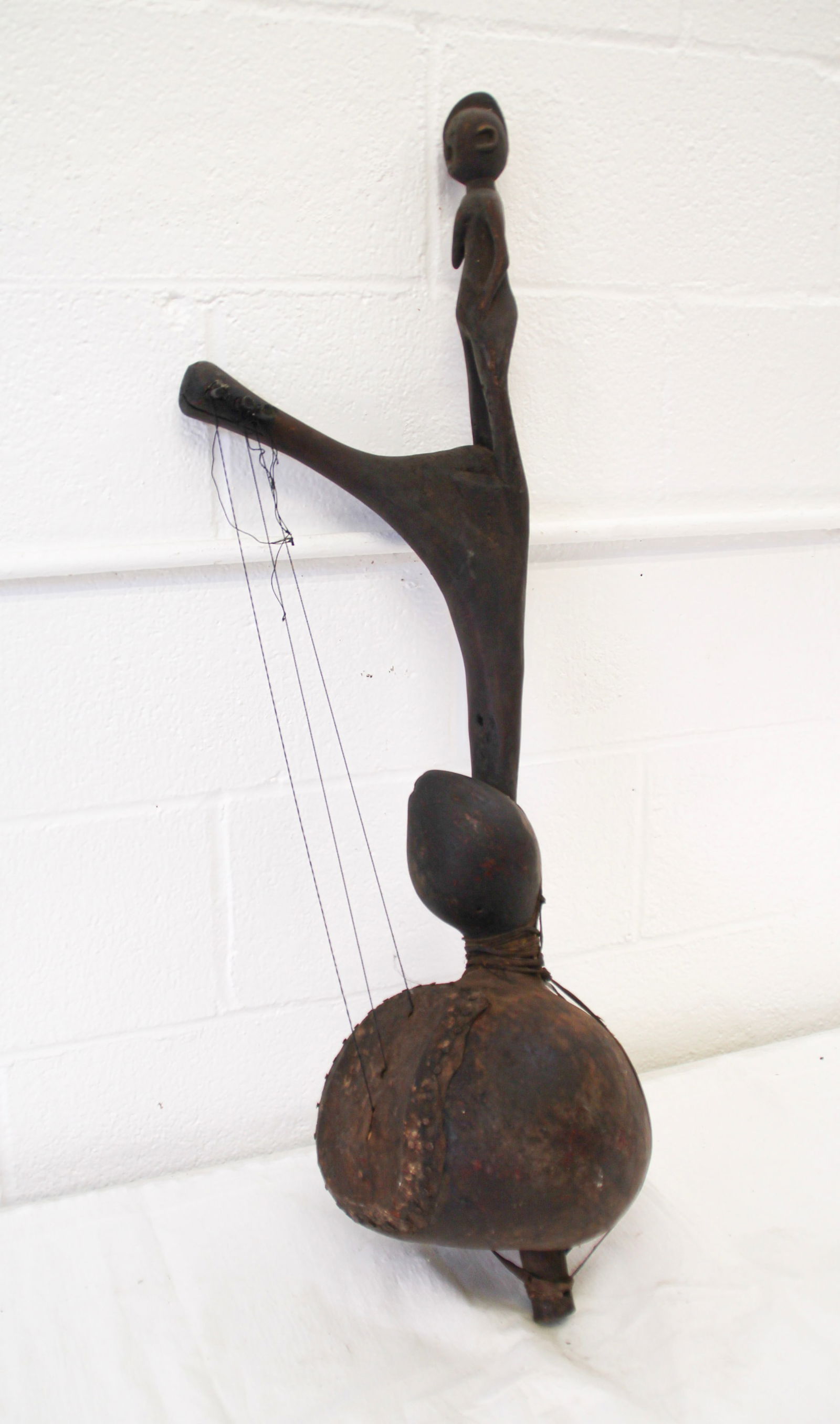 Chiwara Bamana Mali African Gourd Instrument (1 of 2)