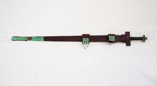 Congo Long Sword w/ Leather Sheath