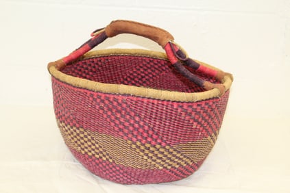 4 African Bolga Baskets