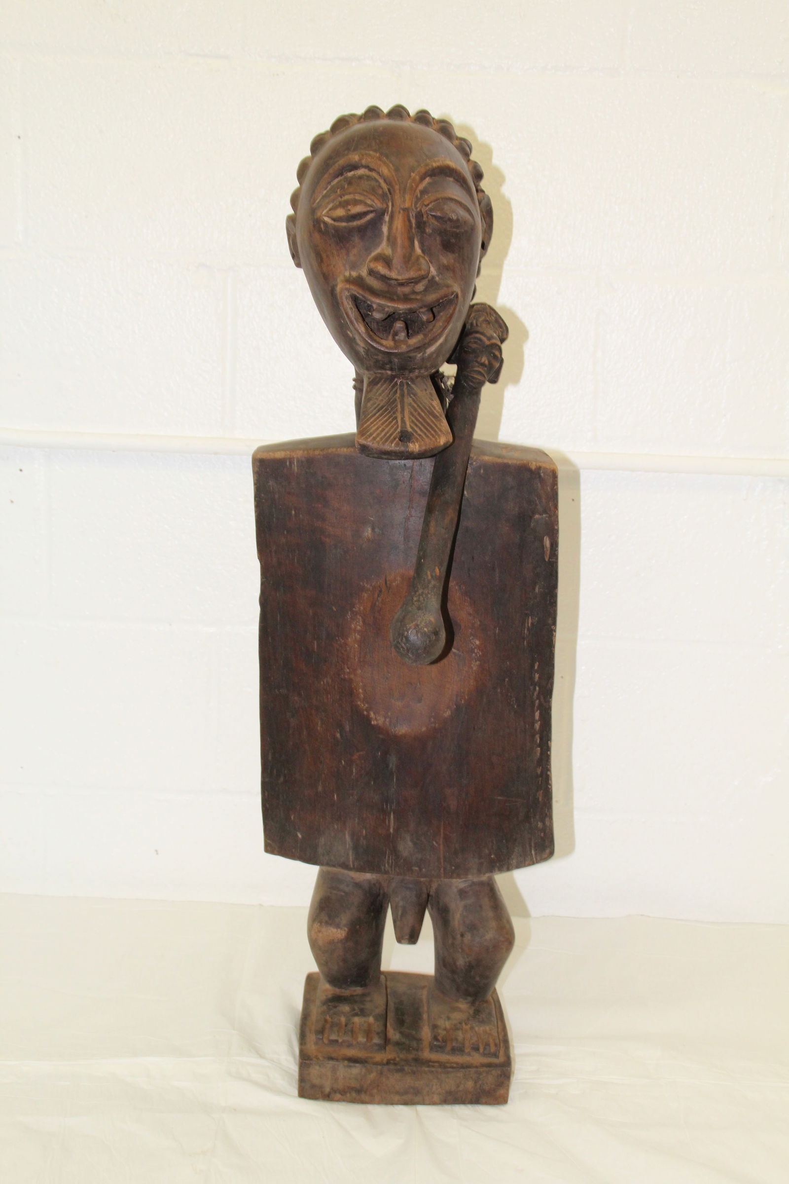 Lulua Figural Congo Drum (1 of 4)