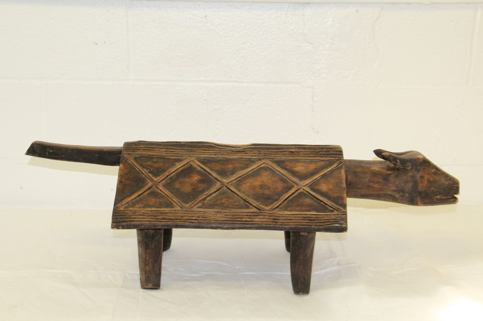 Senoufo Ivory Coast Animal Drum (1 of 5)