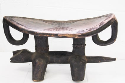 African Dogon Zoomorphic Stool