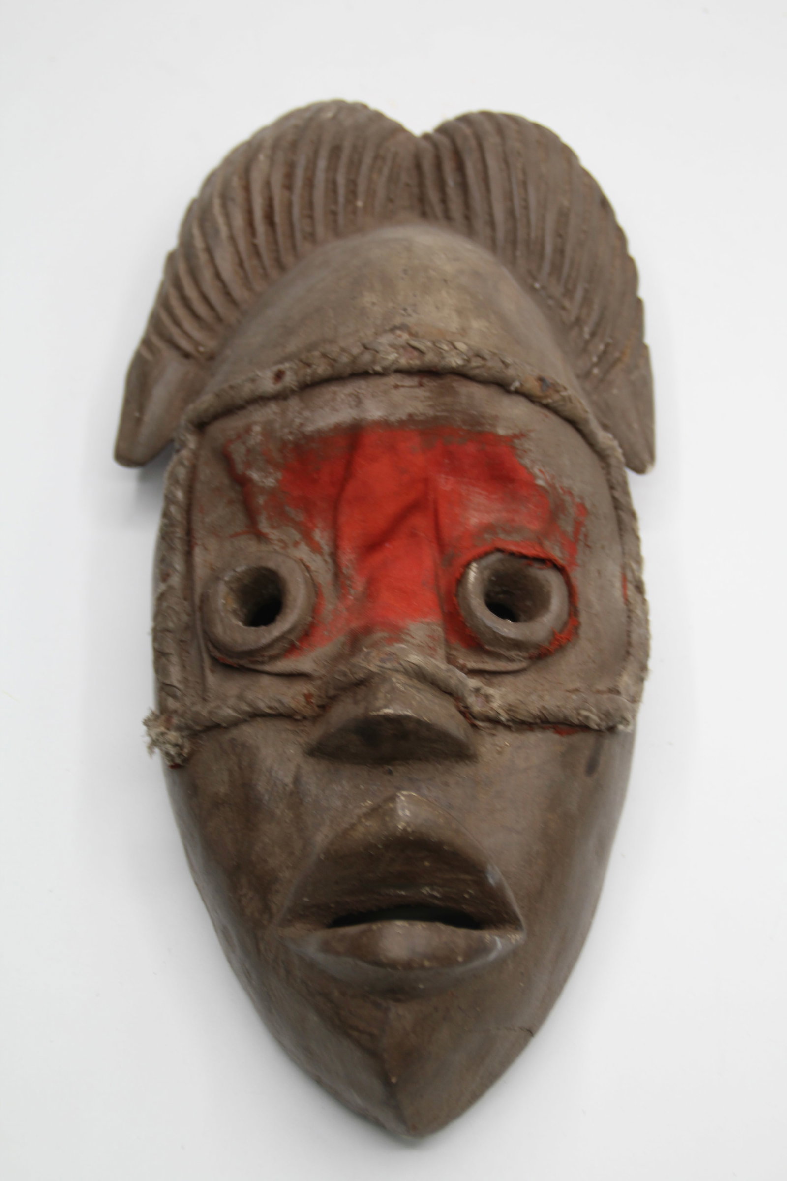 Yoruba Nigeria Aduma Congo Mask: Apprx 6" x 12". Shipping available