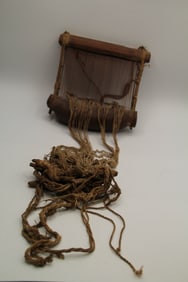 West African Weaving Loom Baule People