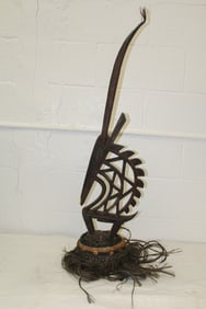 African Chiwara Bambara Male Headdress