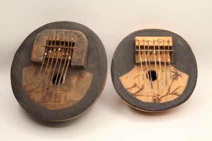 2 Kalimba Gourd Thumb Pianos