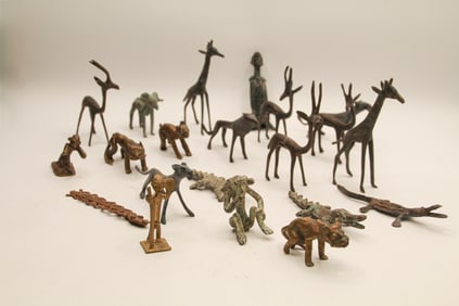 West African Bronze Figures