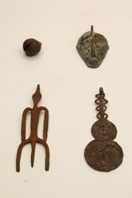 African Pendants & Bell