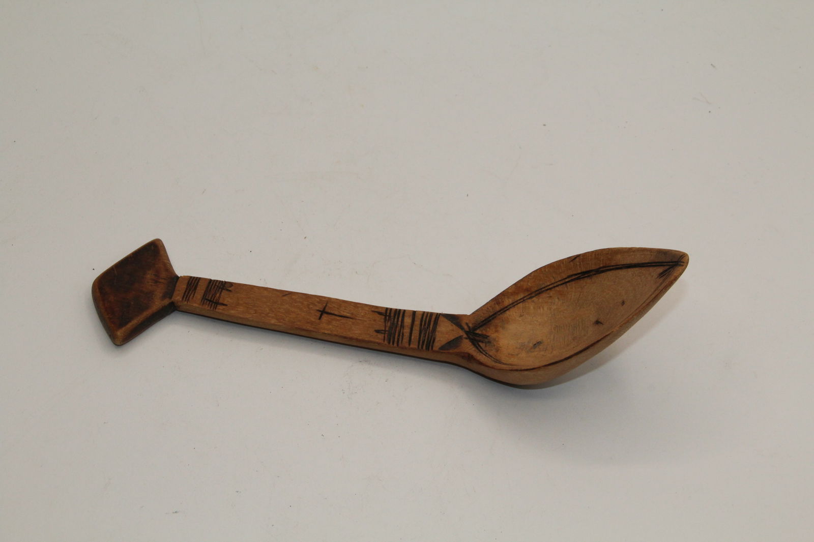 African Taureg Spoon: Approx 7 7/8" long. Shipping available