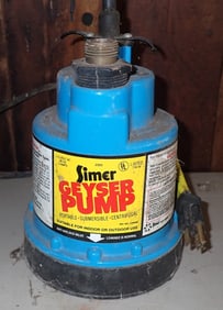 Simer Geyser Pump